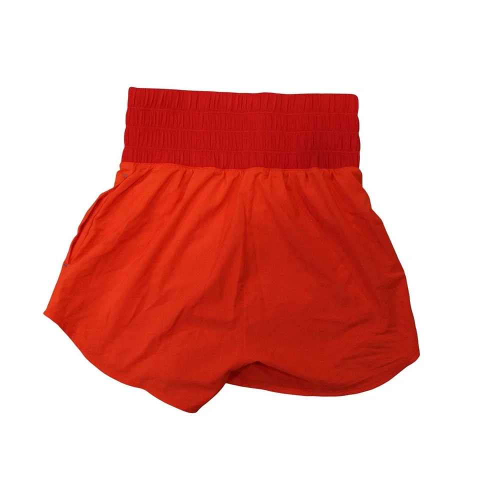 Nike Dri-FIT Orange Running Shorts Size XS Athletic Lightweight - Picture 2 of 5